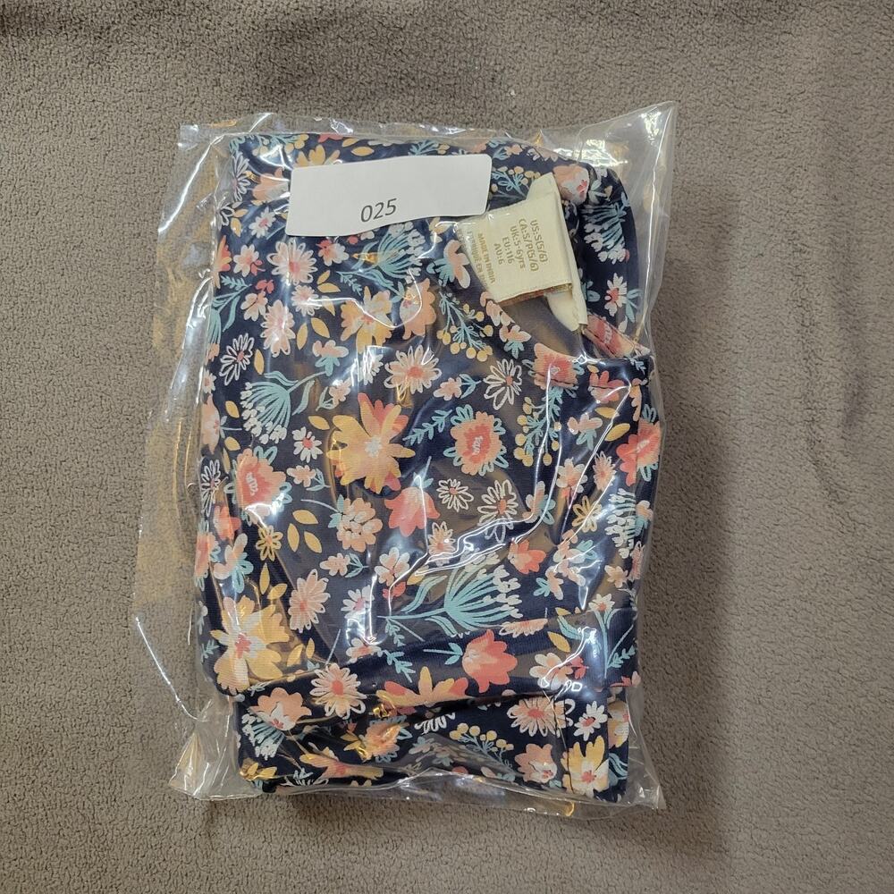 CYNTHIA ROWLEY Dress Baby Girl 18 Months Vintage Pink Blue Cinched Waist Floral - Picture 12 of 12